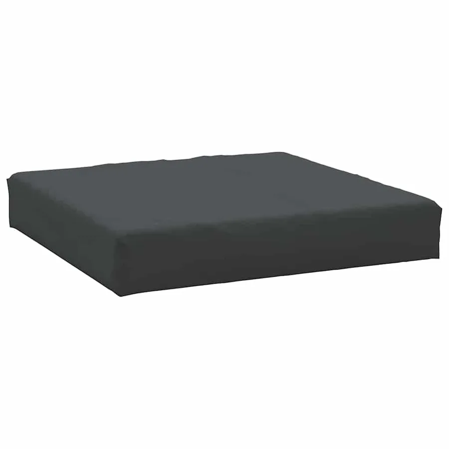 Coussins de palette lot de 3 noir tissu oxford - 5