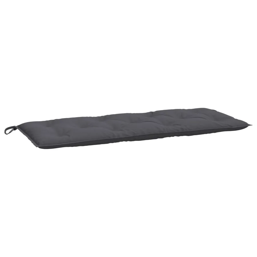 Coussin de banc de jardin anthracite 120x50x7 cm tissu oxford - 2