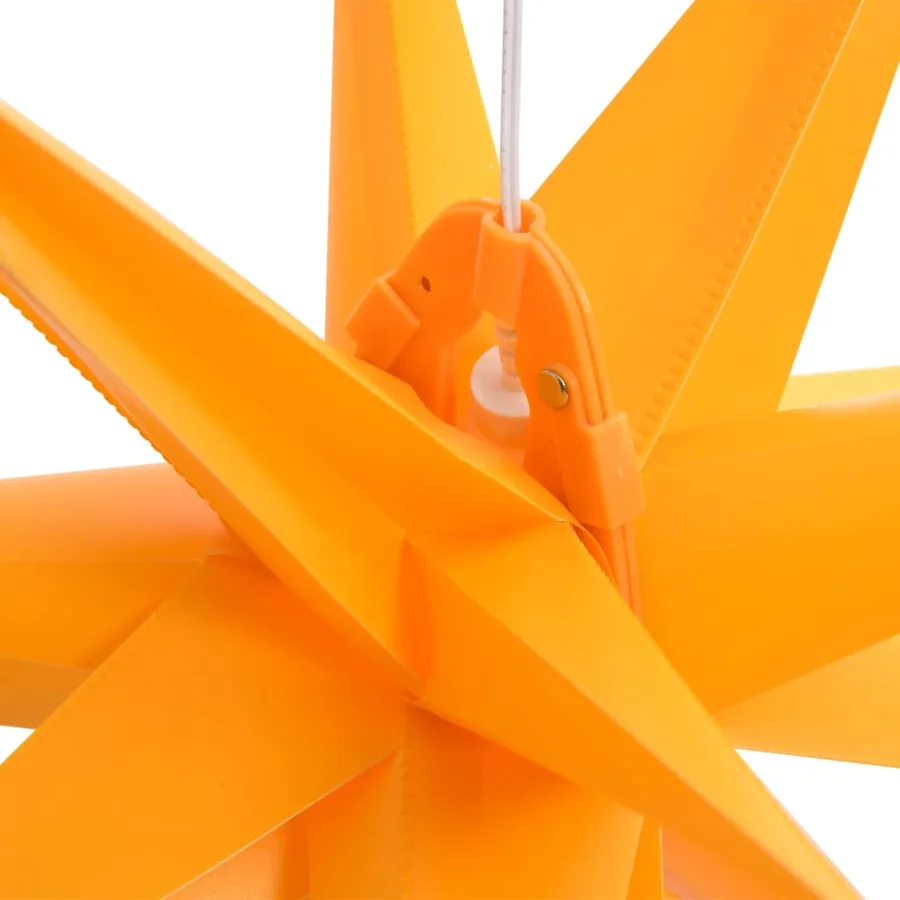 Lumières de Noël avec LED 3 pcs pliable jaune - 7