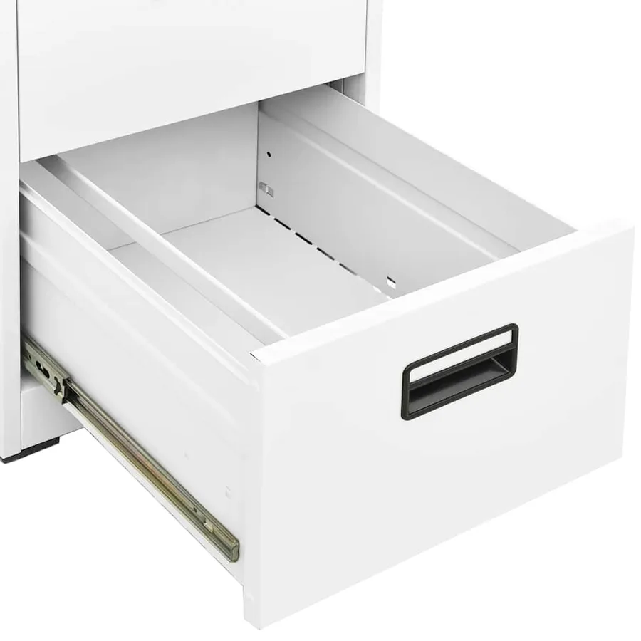 Classeur Blanc 46x62x102,5 cm Acier - 8