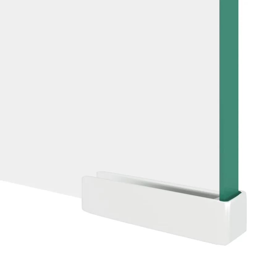 Meuble TV/pour moniteur 120x30x13 cm verre transparent - 5