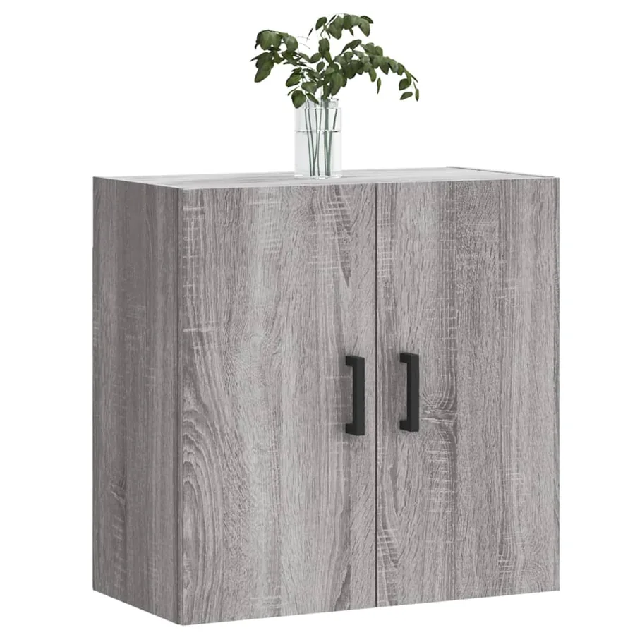 Armoire murale sonoma gris 60x31x60 cm bois d'ingénierie - 3