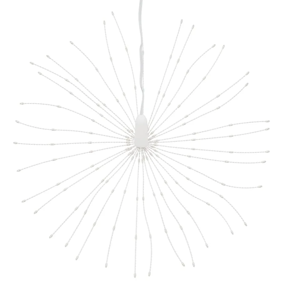 Étoile rayonnante de Noël 140 LED 8 pcs blanc froid 17 cm - 5