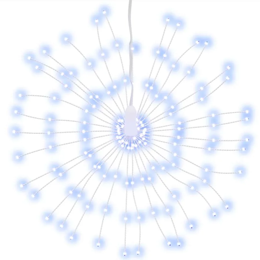 Étoile rayonnante de Noël 140 LED 4 pcs blanc froid 17 cm - 3