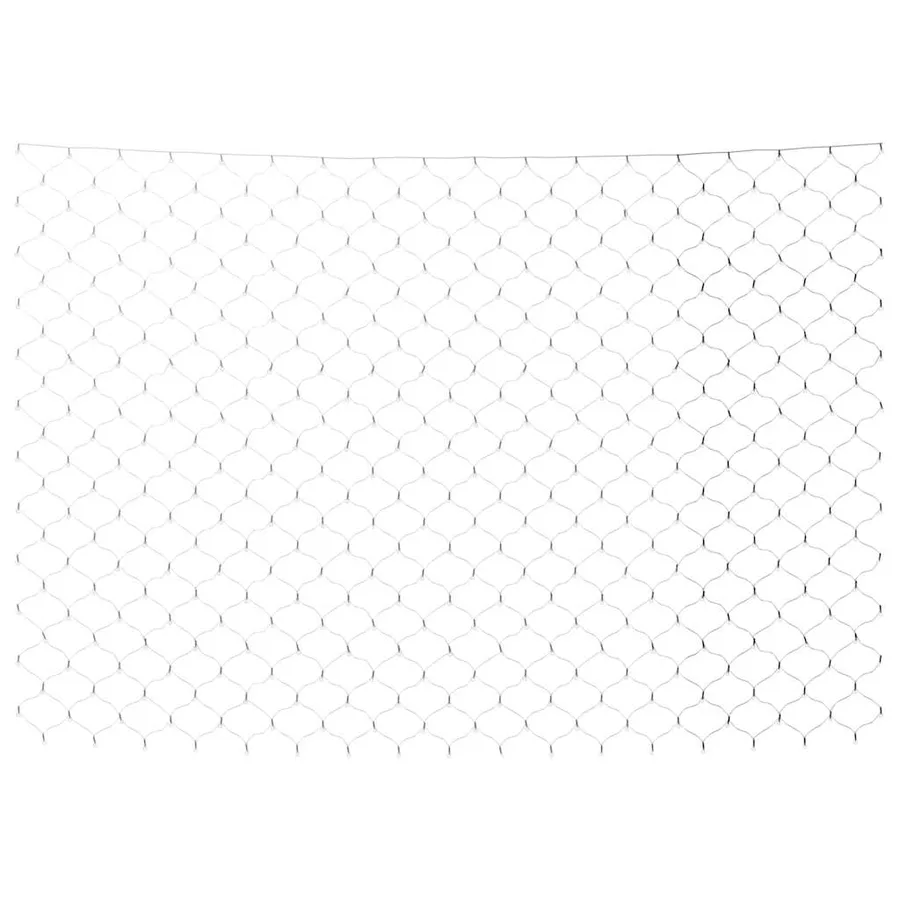 Filet lumineux blanc froid de Noël 4x4 m 544 LED Int/ext - 2