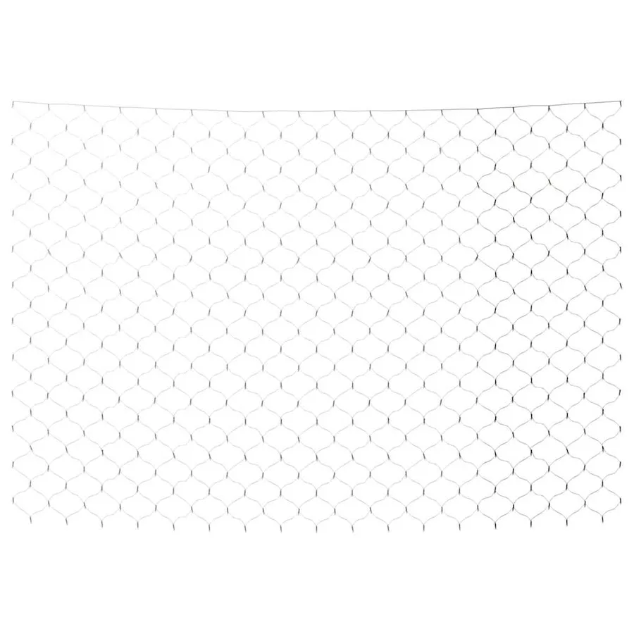 Filet lumineux blanc froid de Noël 4x4 m 544 LED Int/ext - 6