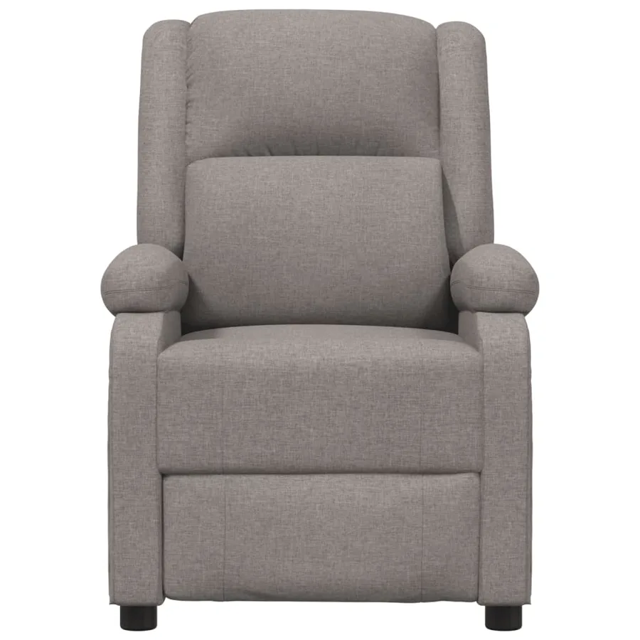 Fauteuil électrique de massage Taupe Tissu - 4