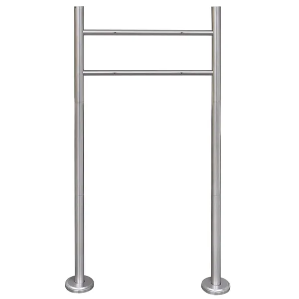 Support en acier inoxydable pour boîte aux lettres