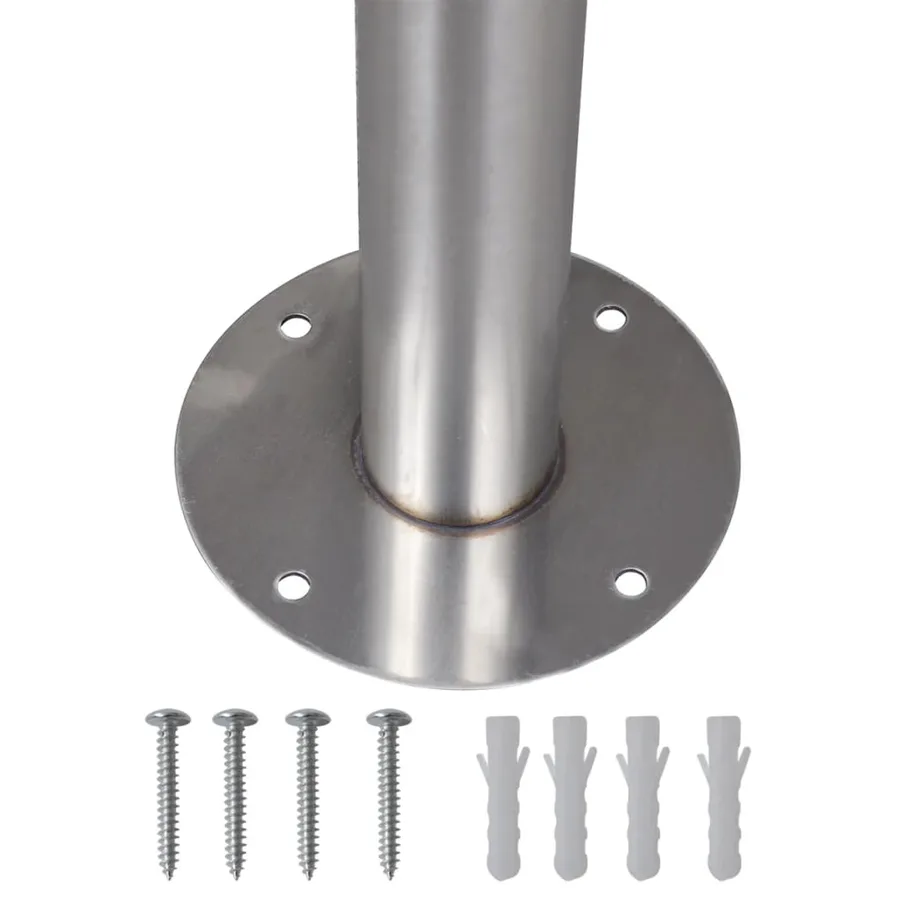 Support en acier inoxydable pour boîte aux lettres - 4