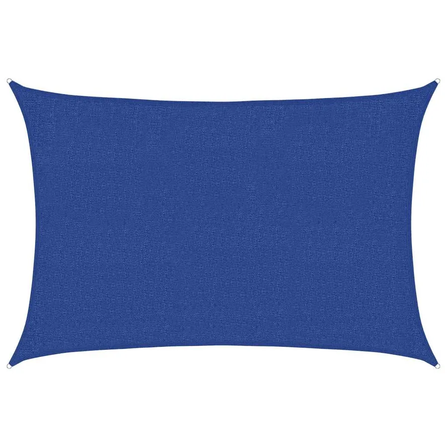 Voile d'ombrage 160 g/m² Bleu 2x2,5 m PEHD - 2