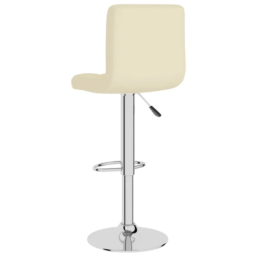 Tabouret de bar Crème Tissu - 5