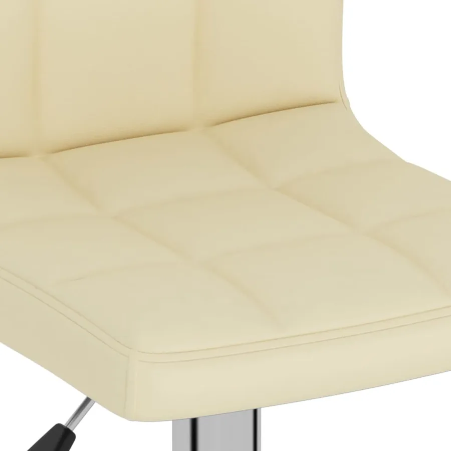 Tabouret de bar Crème Tissu - 7
