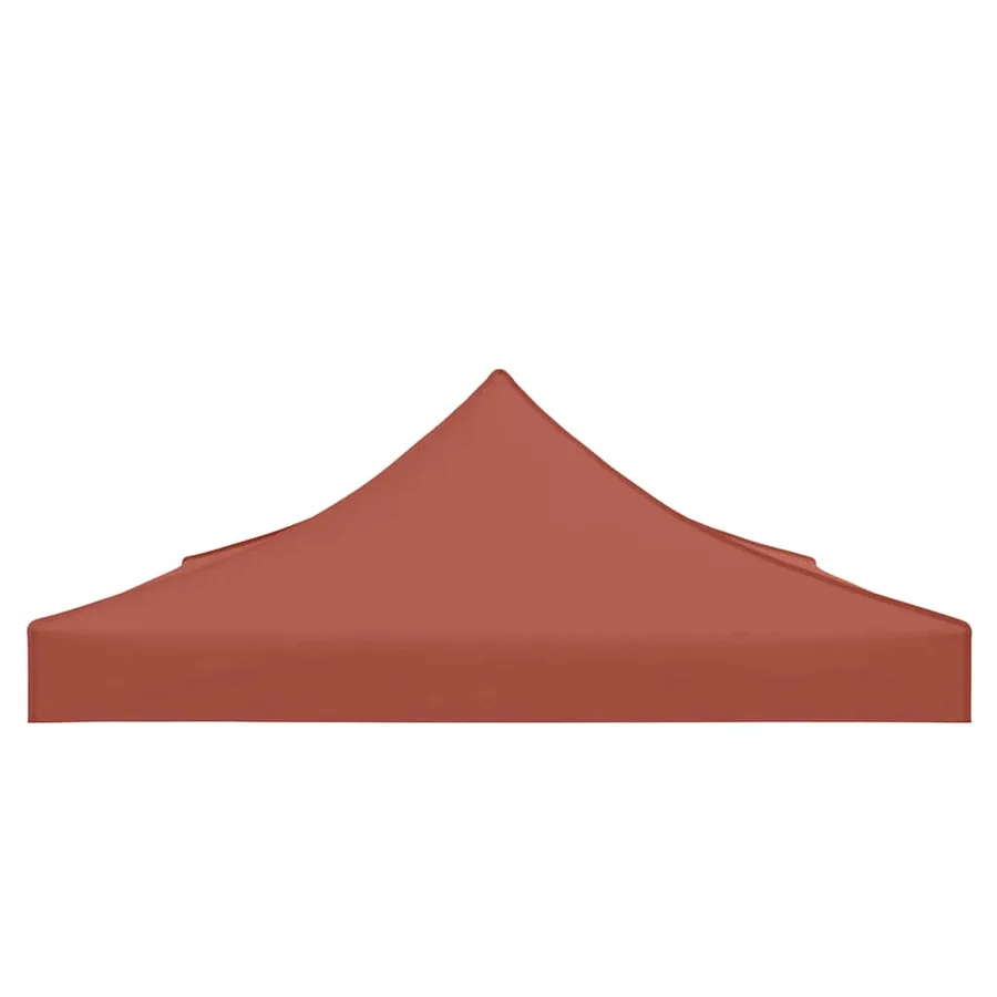 Toit de tente de réception 4,5x3 m Terre cuite 270 g/m² - 5