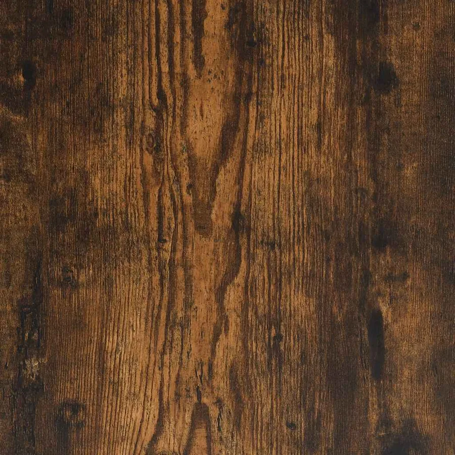 Coiffeuse avec lumières LED chêne fumé 96x40x142 cm - 13