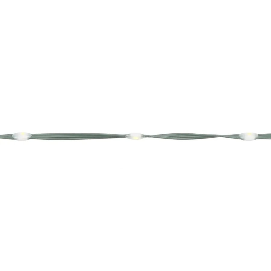 Sapin de Noël à LED 1544 LED blanc chaud 500 cm - 7