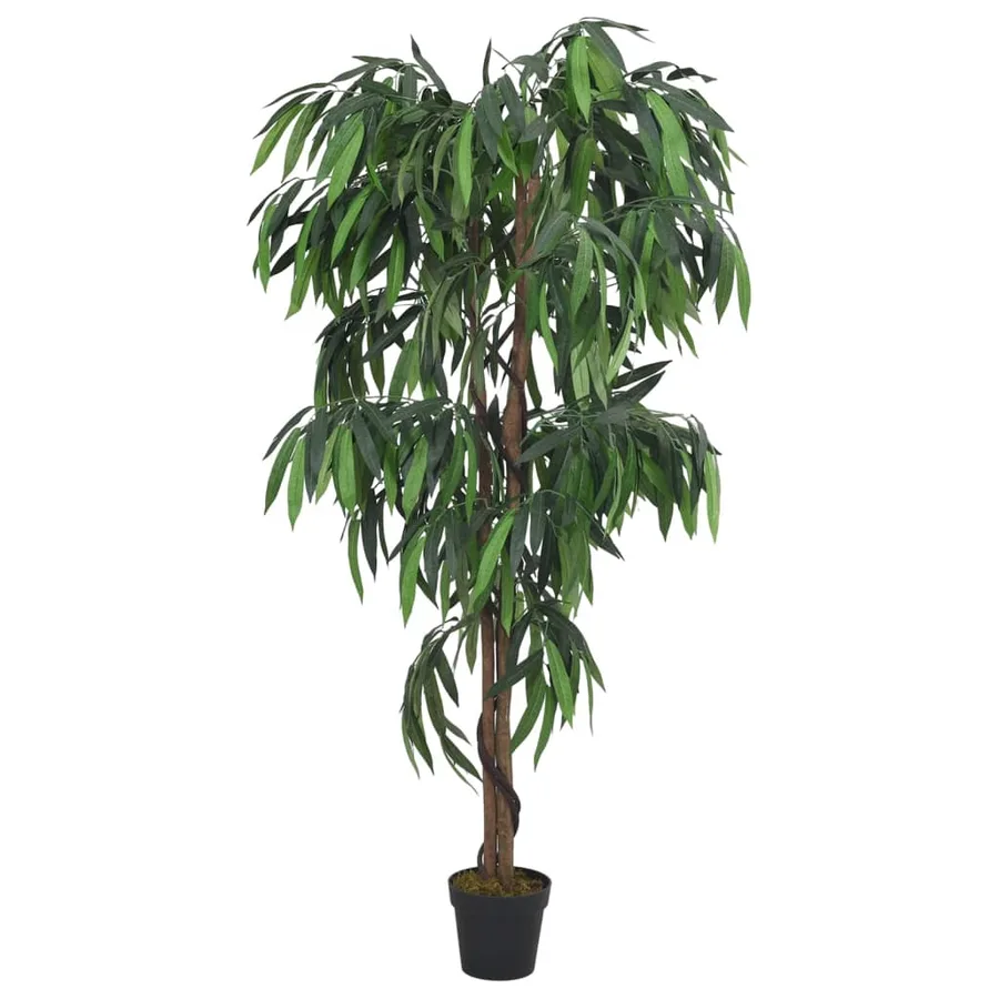 Manguier artificiel 1050 feuilles 200 cm vert - 2