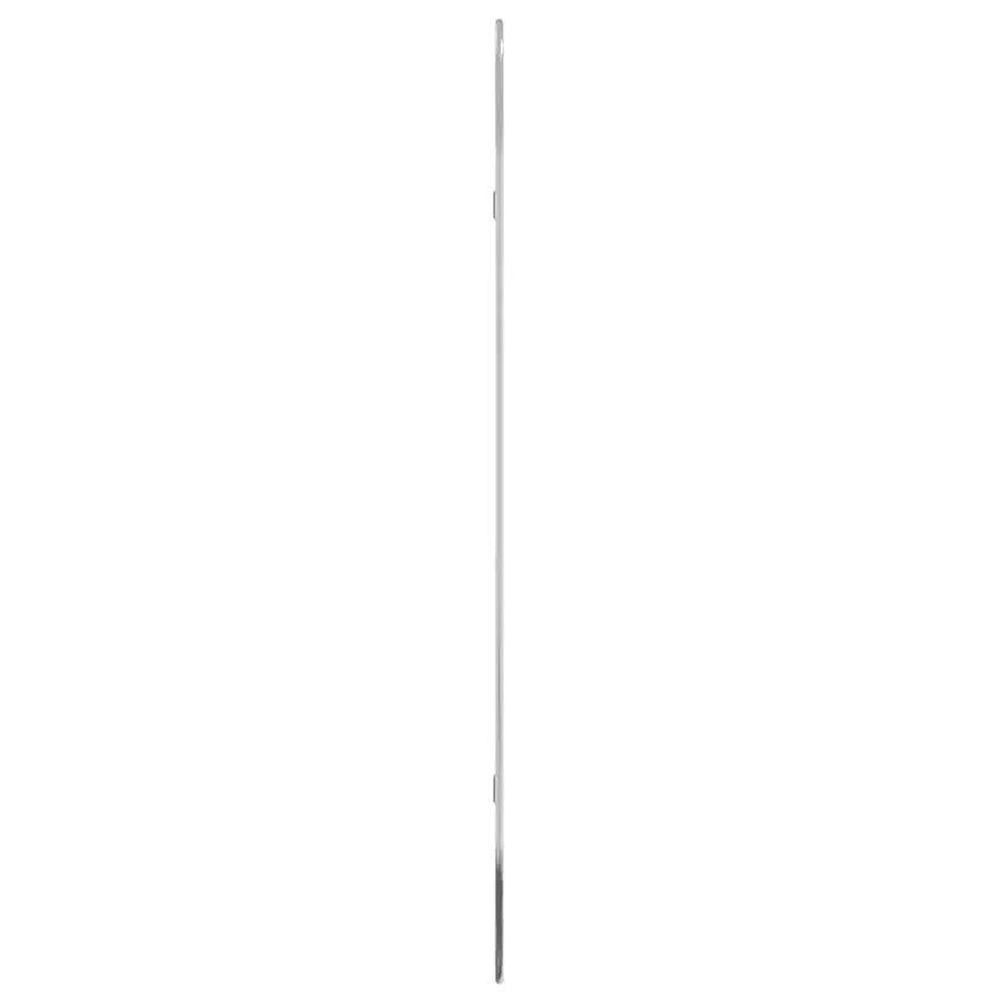 Miroir mural Argenté 100x45 cm Ovale - 4