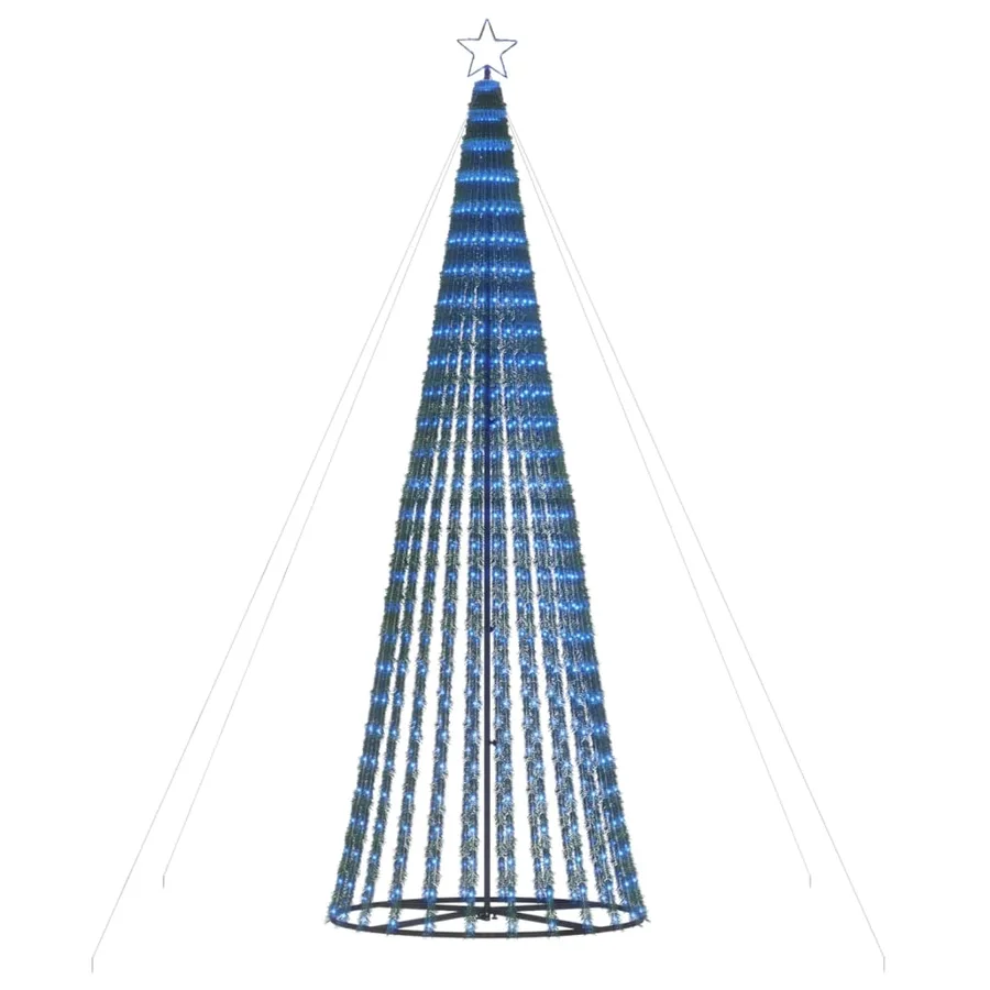 Sapin de Noël à LED 688 LED bleu 300 cm - 4