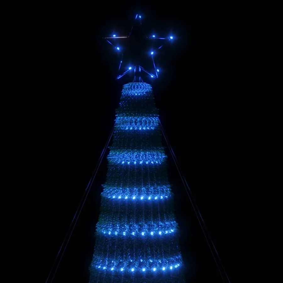 Sapin de Noël à LED 688 LED bleu 300 cm - 6