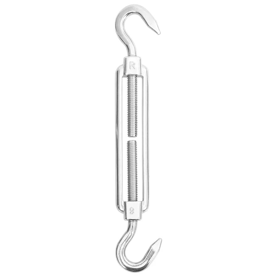 Jeu d'accessoires de voile d'ombrage 8 pcs Acier inoxydable - 3
