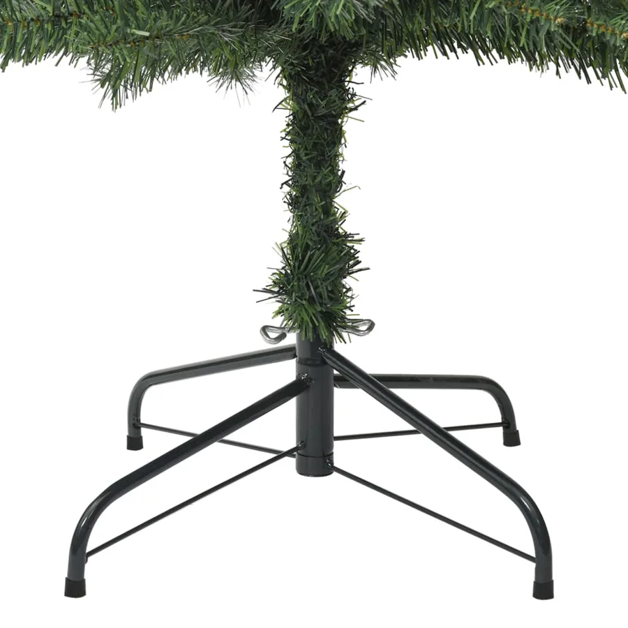 Sapin de Noël mince avec support 300 cm PVC - 5
