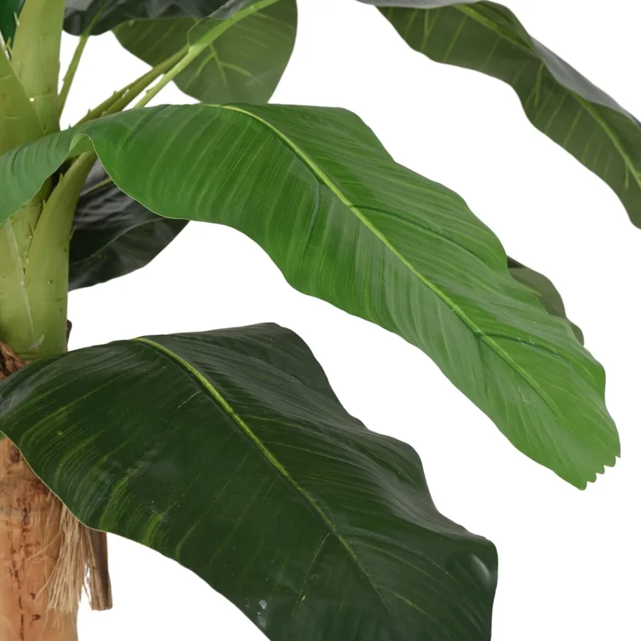 Bananier artificiel 18 feuilles 150 cm vert - 3