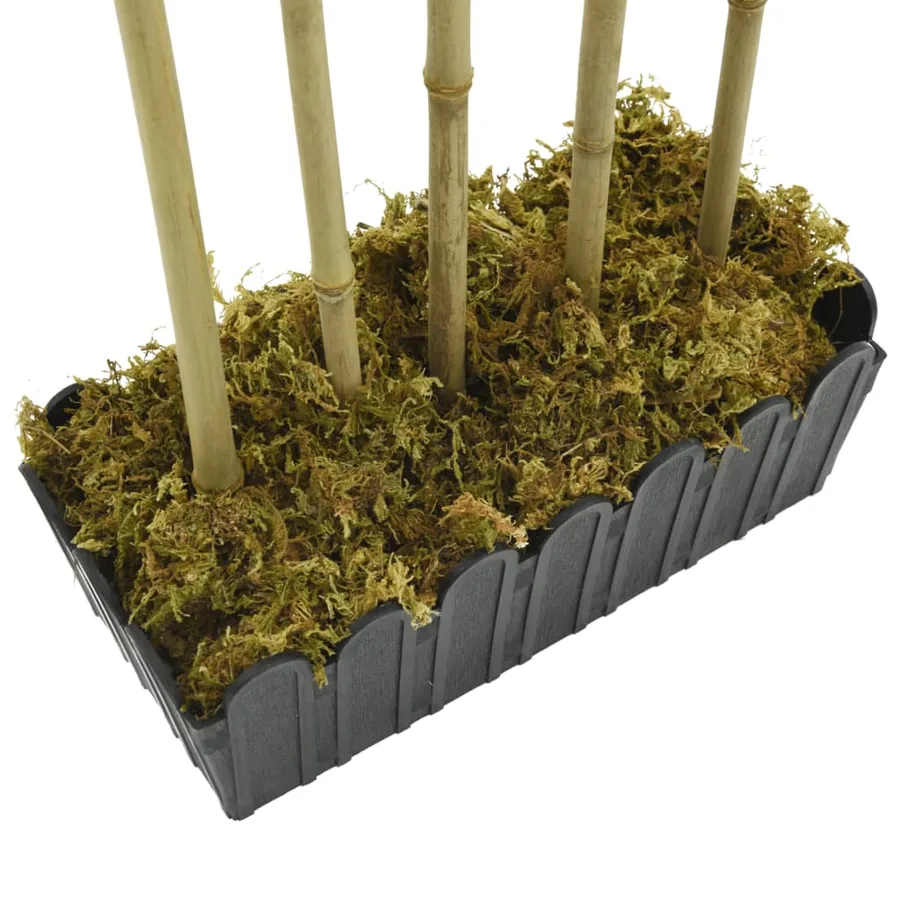 Bambou artificiel 730 feuilles 120 cm vert - 4