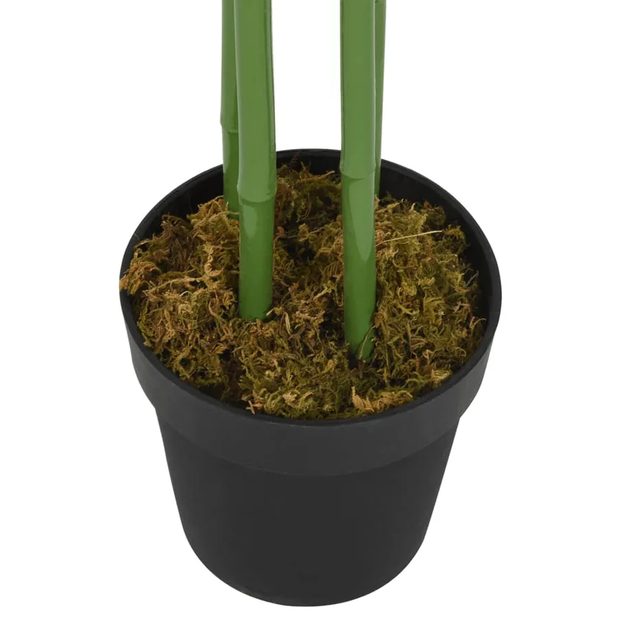 Bambou artificiel 576 feuilles 150 cm vert - 3