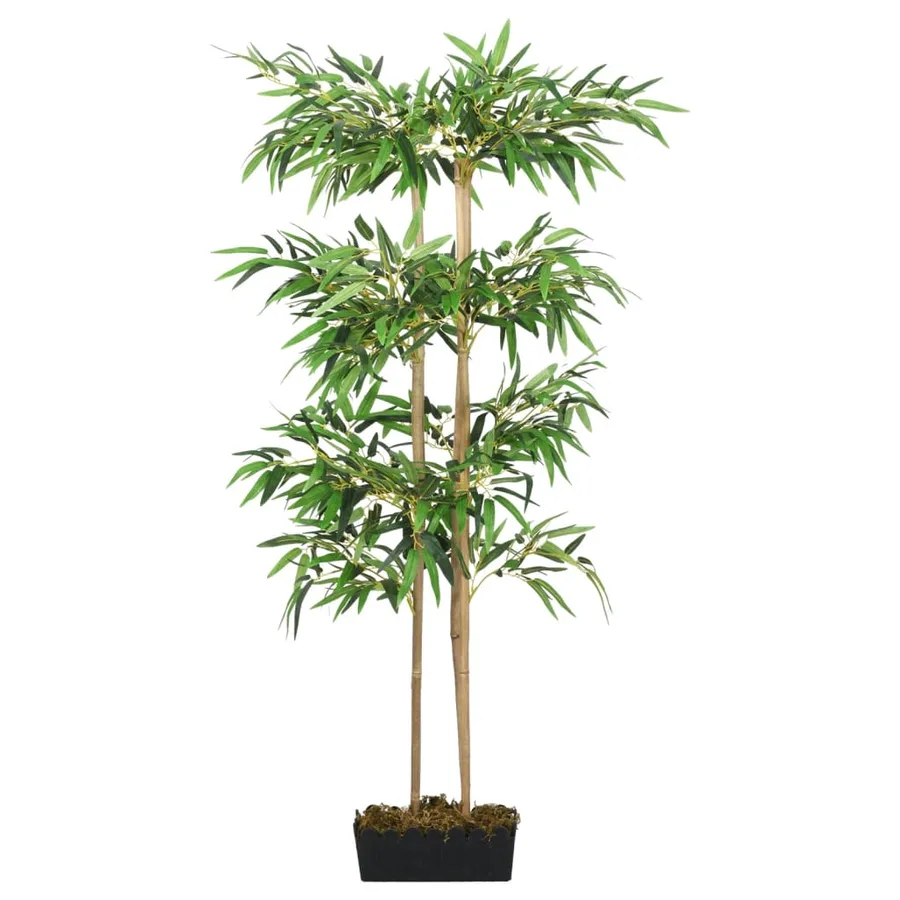 Bambou artificiel 988 feuilles 150 cm vert - 2