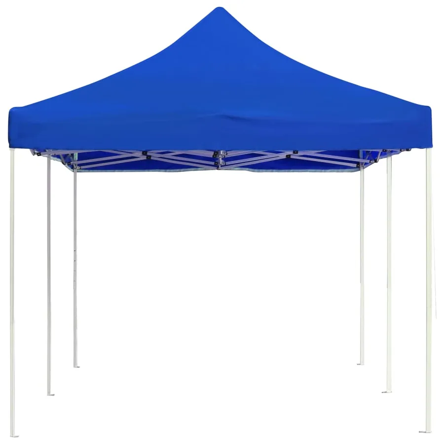 Tente de réception pliable Aluminium 6 x 3 m Bleu - 4