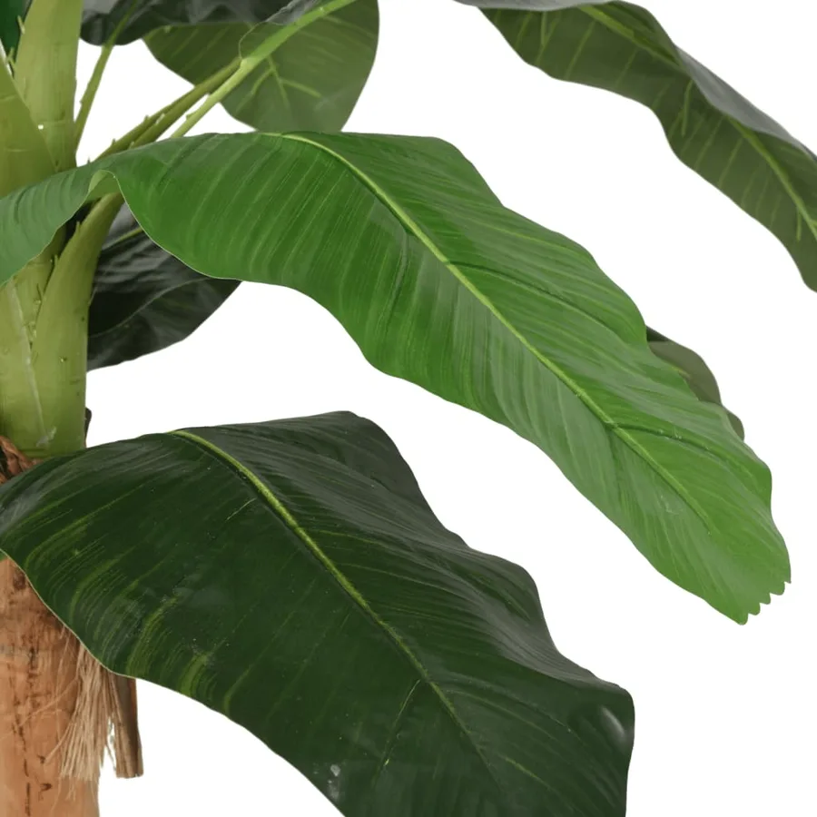 Bananier artificiel 22 feuilles 200 cm vert - 3