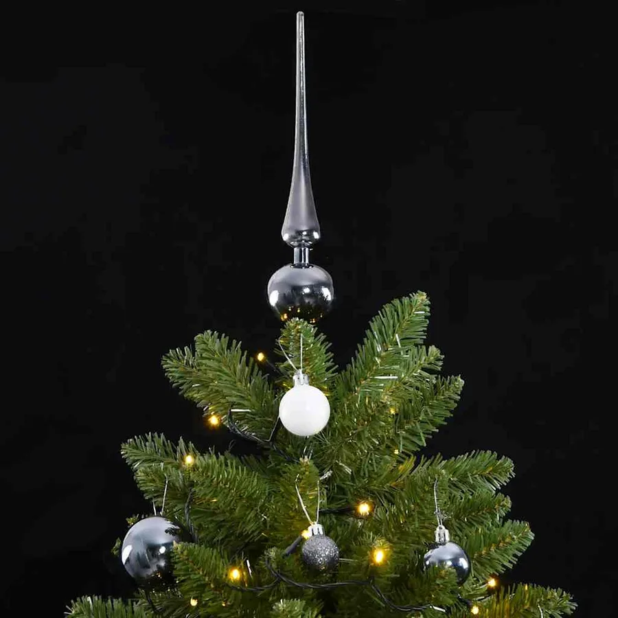 Sapin de Noël artificiel articulé 300 LED et boules 300 cm - 2