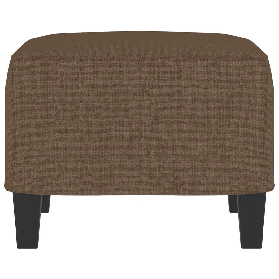 Repose-pied Marron 60x50x41 cm Tissu - 4