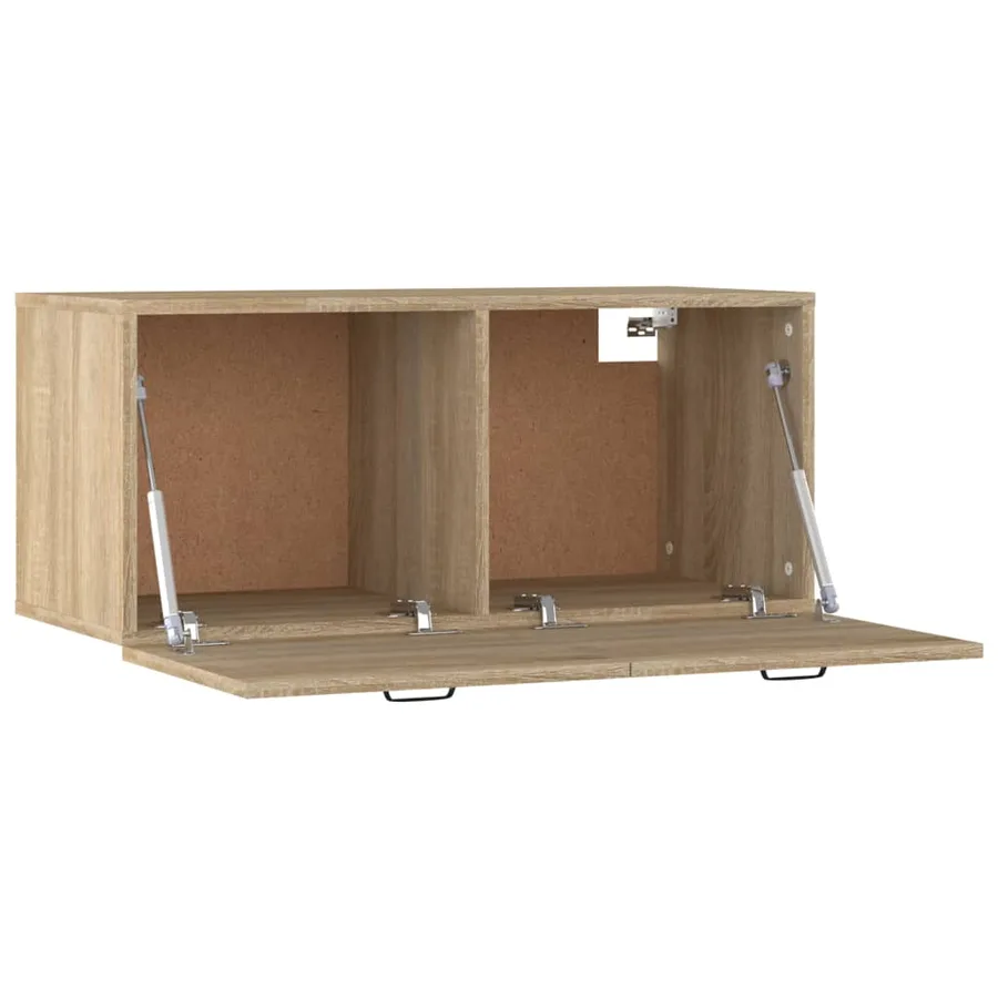 Armoire murale chêne sonoma 80x36,5x35 cm bois d'ingénierie - 6