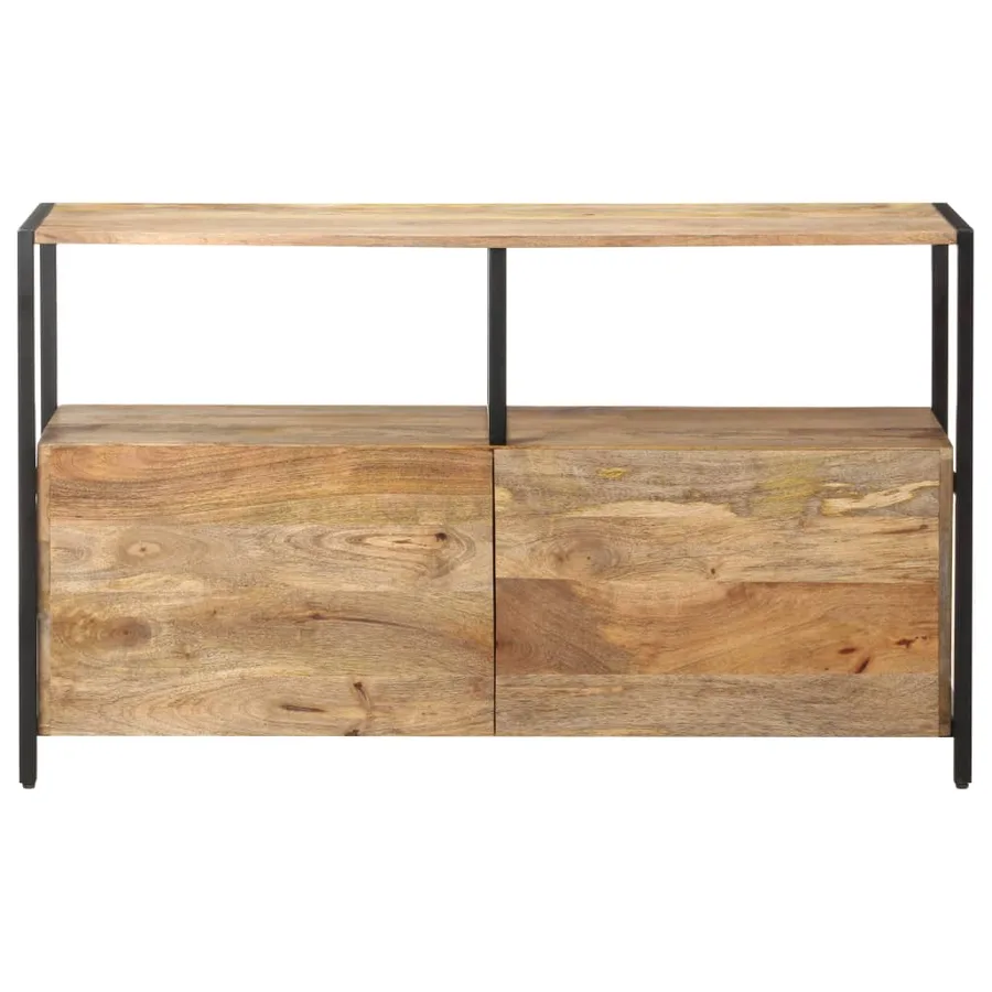 Buffet 110x35x65 cm Bois de manguier massif - 3