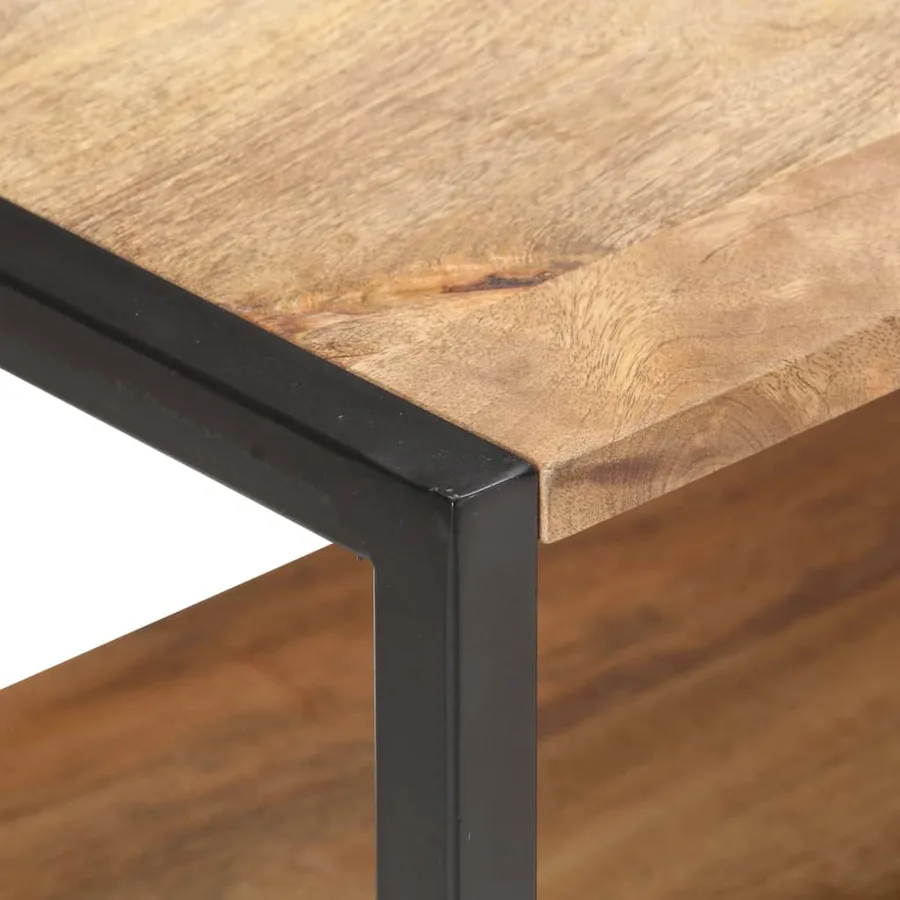 Buffet 110x35x65 cm Bois de manguier massif - 5