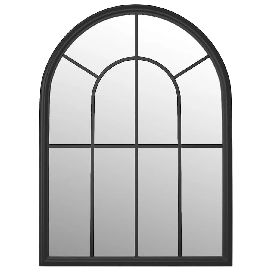 Miroir Noir 60x45 cm Fer pour utilisation à l'intérieur - 2