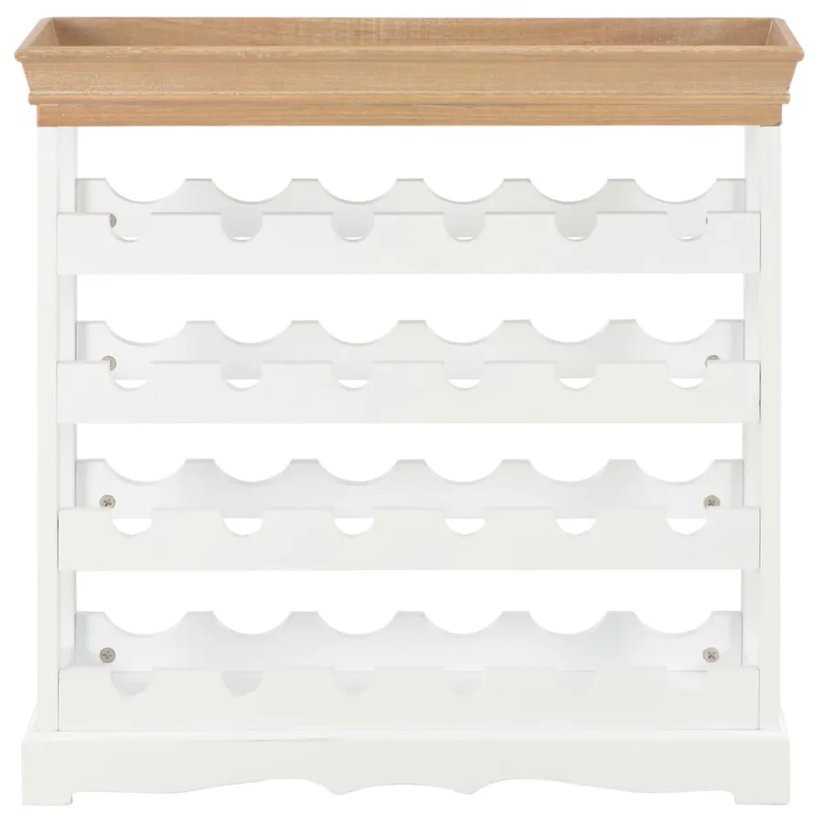 Armoire à vin Blanc 70 x 22,5 x 70,5 cm MDF - 2