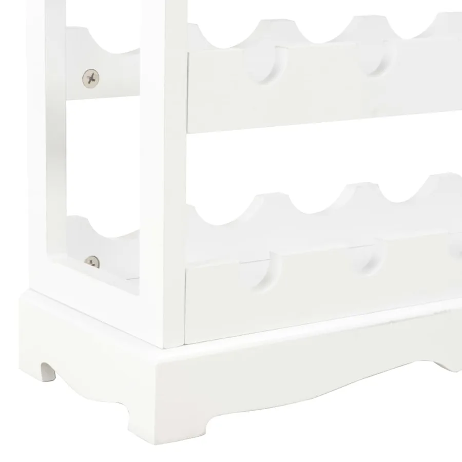 Armoire à vin Blanc 70 x 22,5 x 70,5 cm MDF - 6
