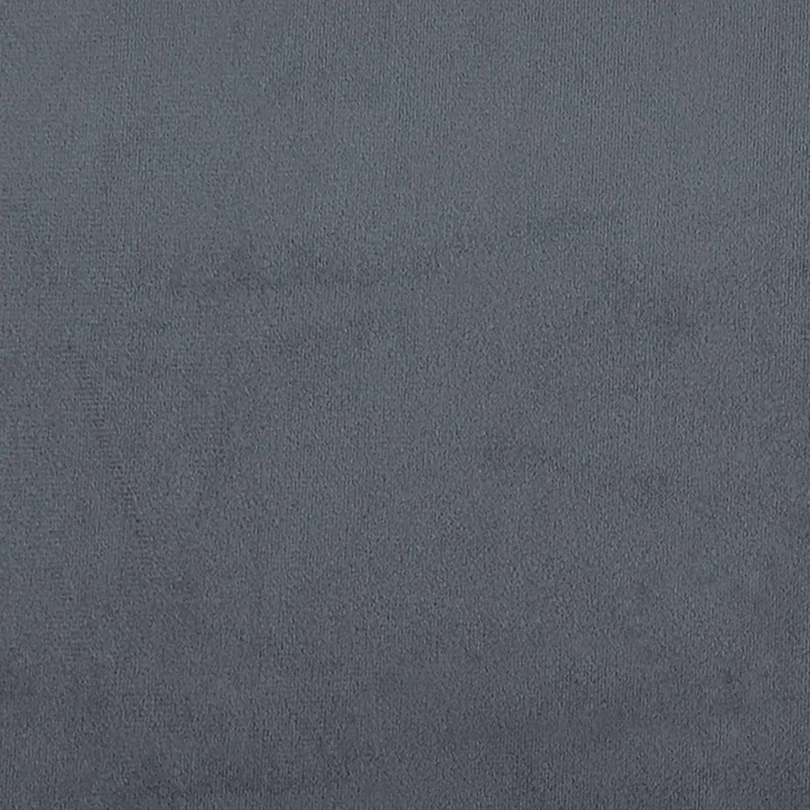 Oreille de tête de lit Gris 80 x 16 x 4 cm Velours - 8