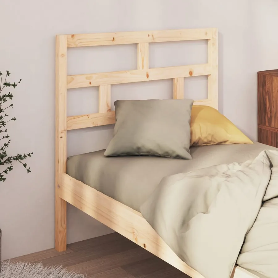 Tête de lit 81x4x100 cm Bois massif de pin - 3