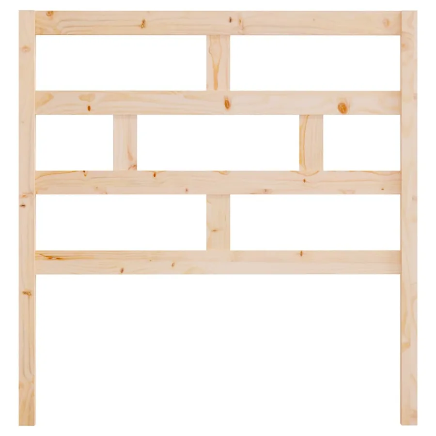 Tête de lit 81x4x100 cm Bois massif de pin - 4