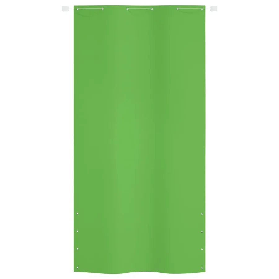 Écran de balcon Vert clair 120x240 cm Tissu Oxford - 2
