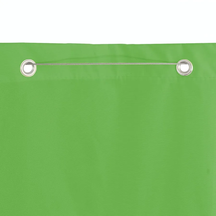 Écran de balcon Vert clair 120x240 cm Tissu Oxford - 4