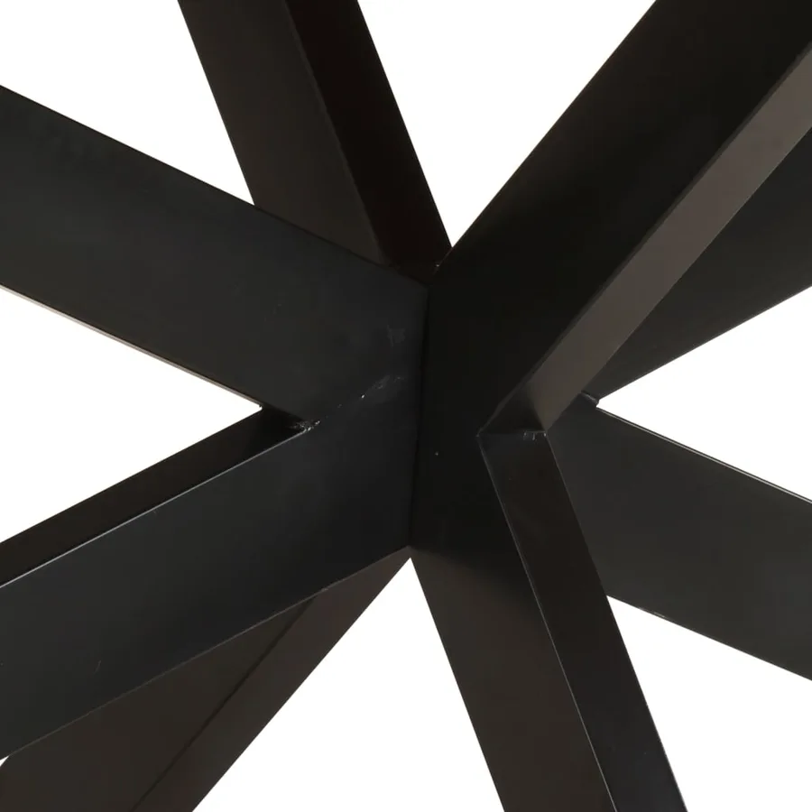 Table à dîner 240x100x75 cm Bois de récupération solide - 9