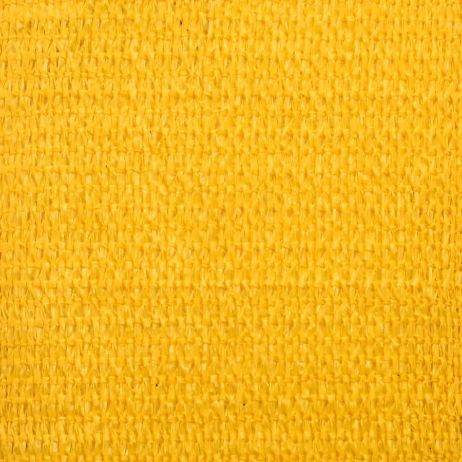 Voile d'ombrage 160 g/m² Jaune 2x2 m PEHD - 9