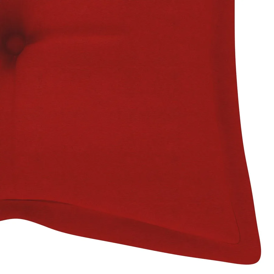 Banc de jardin avec coussin 120 cm Bambou - 9