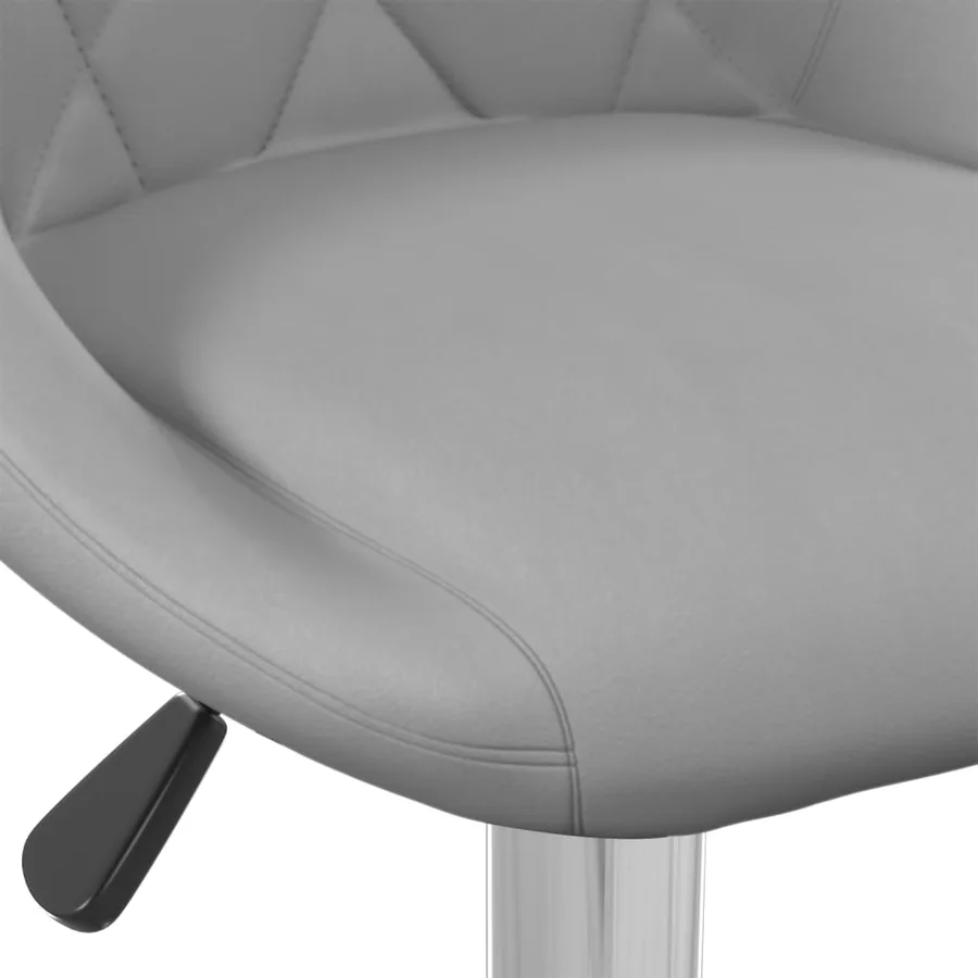 Tabouret de bar Gris clair Velours - 7