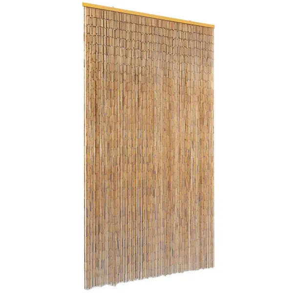 Rideau de porte contre insectes Bambou 100 x 200 cm