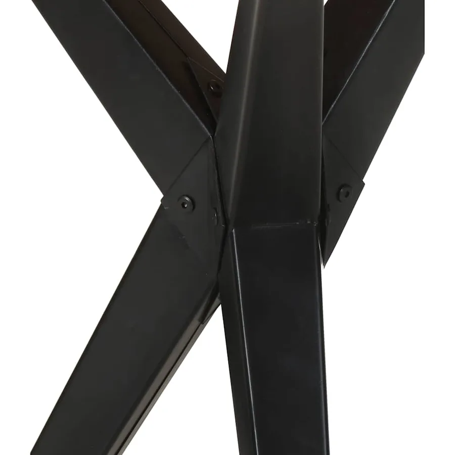 Table de salle à manger 120x60x76 cm Bois solide d'acacia - 5